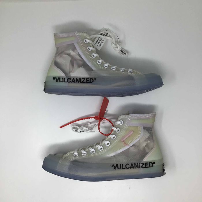 Converse x on sale off white grailed