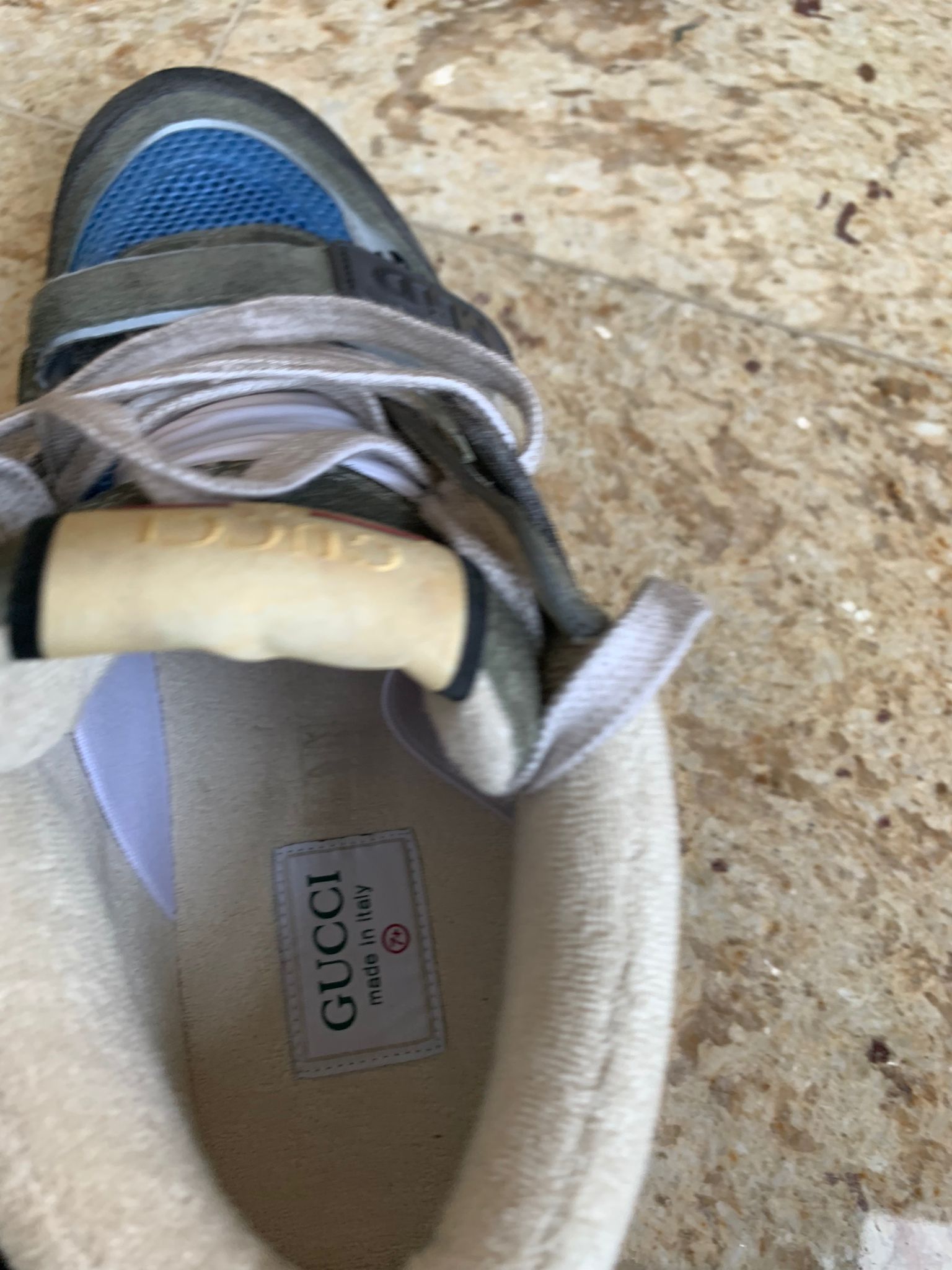 Gucci Microsoft Low Top Runner in Multicolor Size US 8.5 / EU 41-42 - 9 Thumbnail