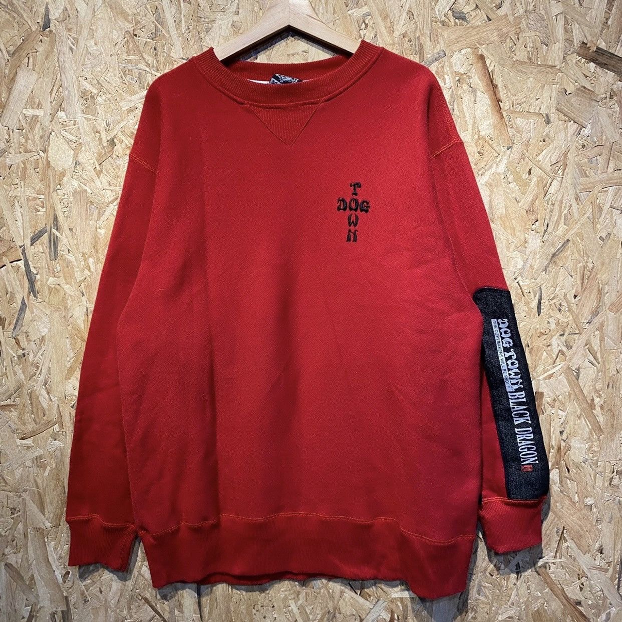 Dogtown Vintage Dog Town Big Logo Sweatshirt Size US XL / EU 56 / 4 - 2 Thumbnail