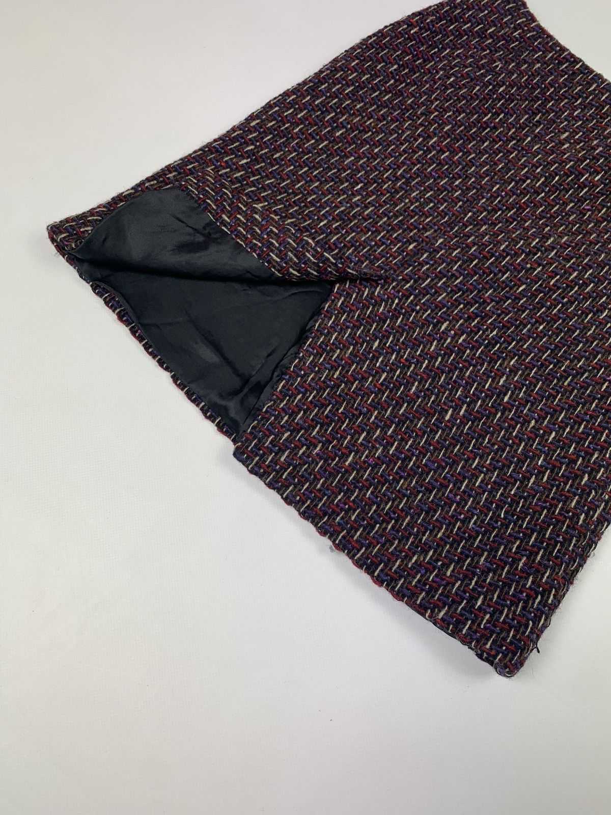 Prada Prada Milano women’s wool knitted skirt size 38 burgundy Size 26" / US 2 / IT 38 - 6 Thumbnail