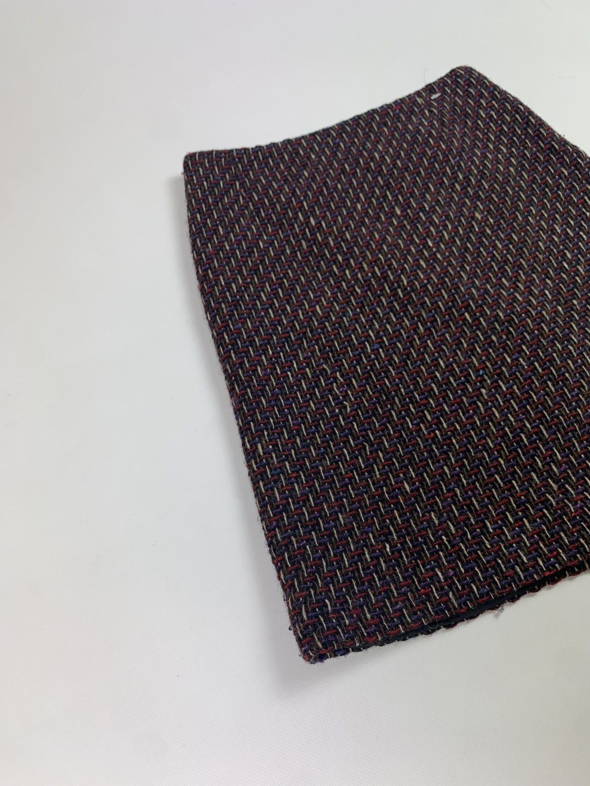 Prada Prada Milano women’s wool knitted skirt size 38 burgundy Size 26" / US 2 / IT 38 - 3 Thumbnail