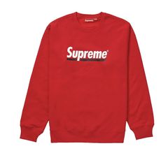 Supreme Underline Crewneck | Grailed