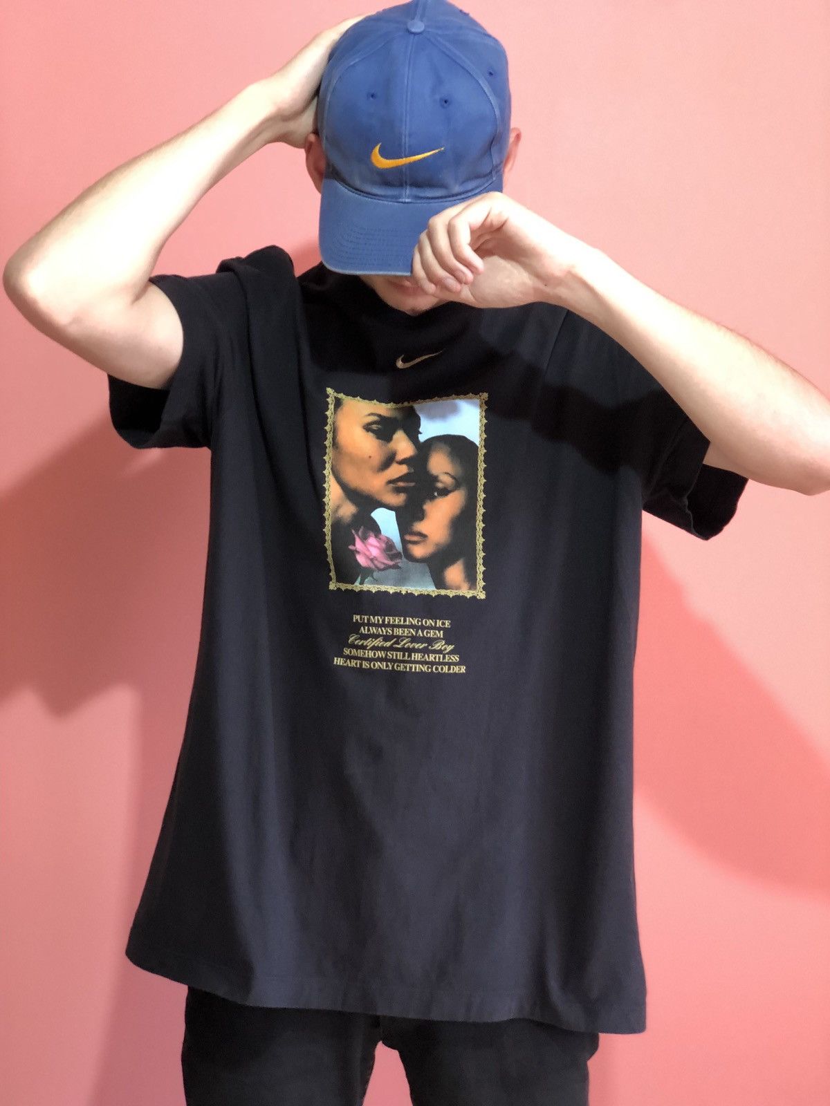 image of Drake Certified Lover Boy Limited Tee Yeezy Exclusiv in Black, Men's (Size XL)