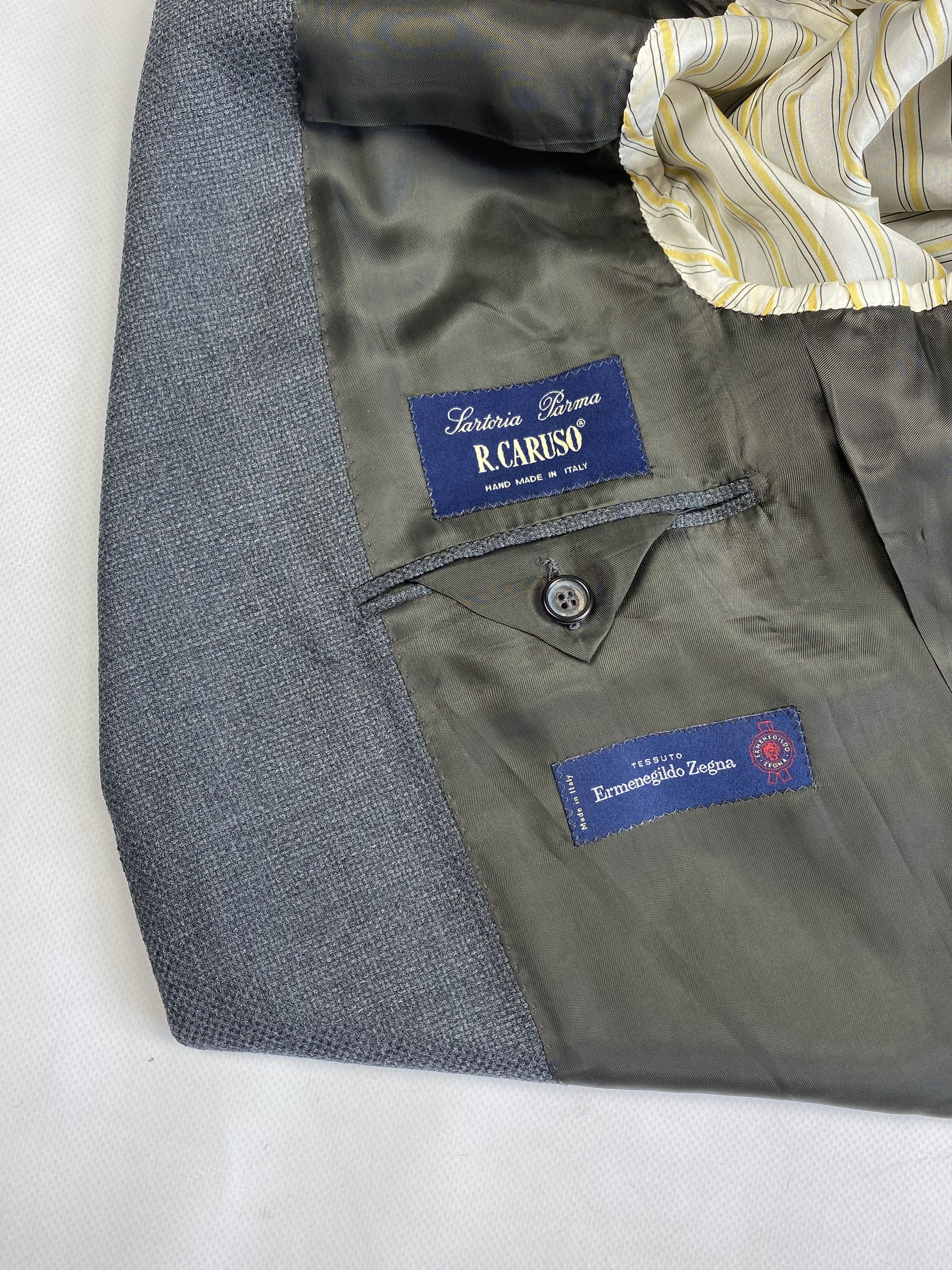 Caruso × Ermenegildo Zegna Raffaele Caruso Ermenegildo Zegna luxury blazer Size 50L - 6 Thumbnail
