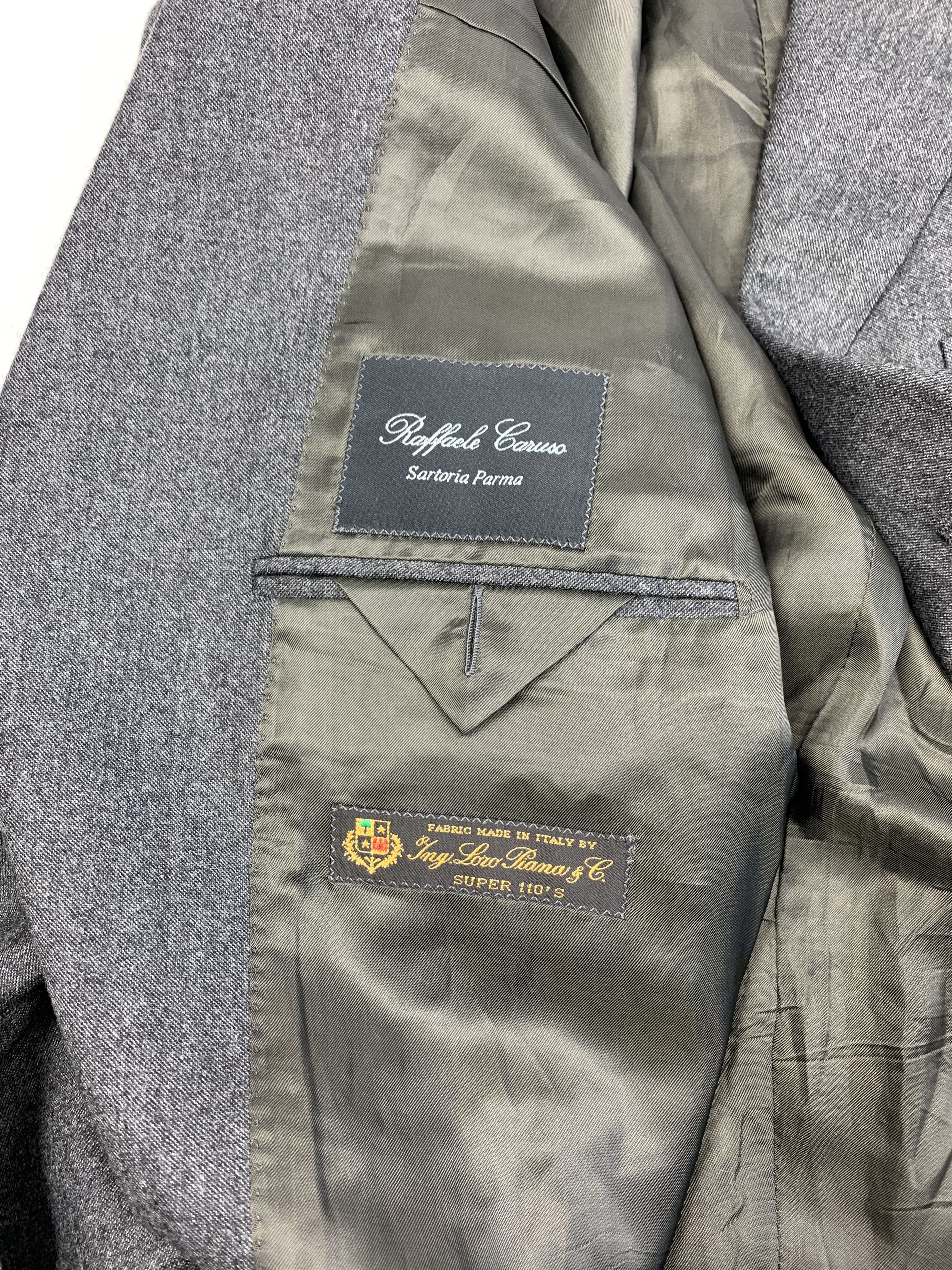 Caruso × Loro Piana Raffaele Caruso Sartoria Parma ing Loro Piana blazer jacket Size 54L - 7 Thumbnail