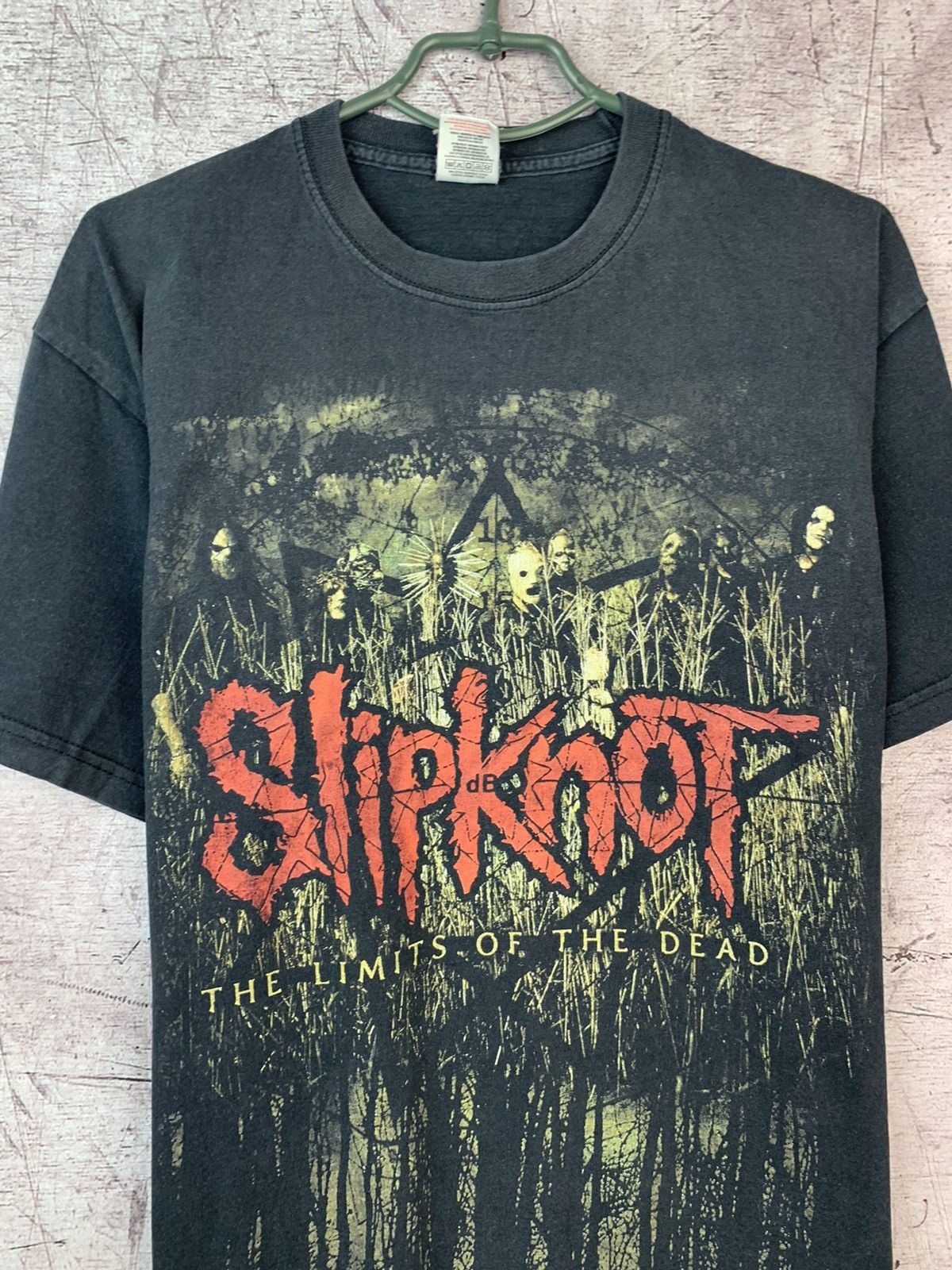 Band Tees × Slipknot × Vintage Slipknot Rock Band t-shirt vintage big logo Size US L / EU 52-54 / 3 - 2 Thumbnail