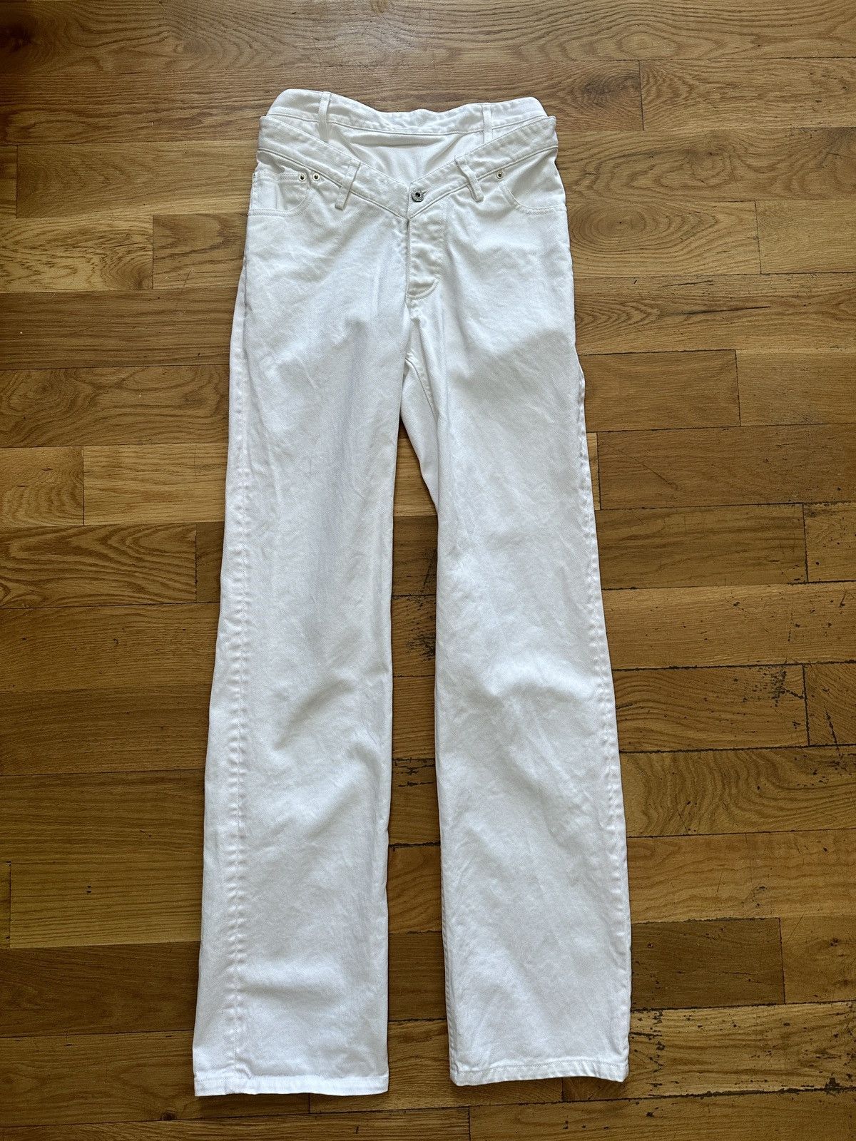V neck pants