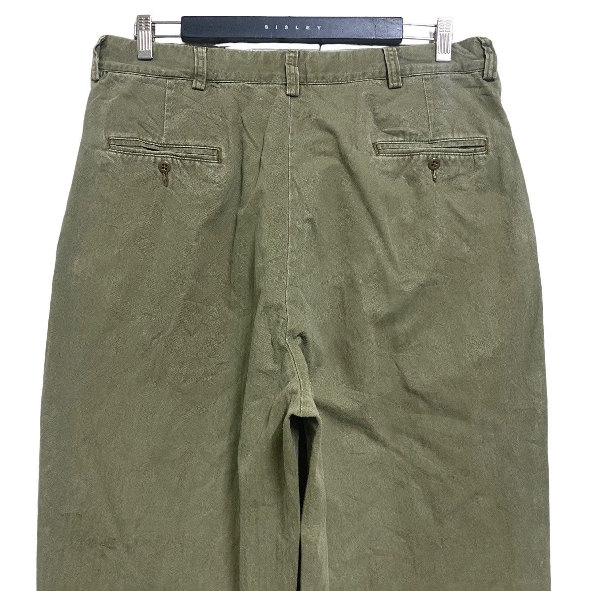 RRL Ralph Lauren Vintage RRL Herringbone Twill Military Pants Made in USA Size US 36 / EU 52 - 7 Thumbnail