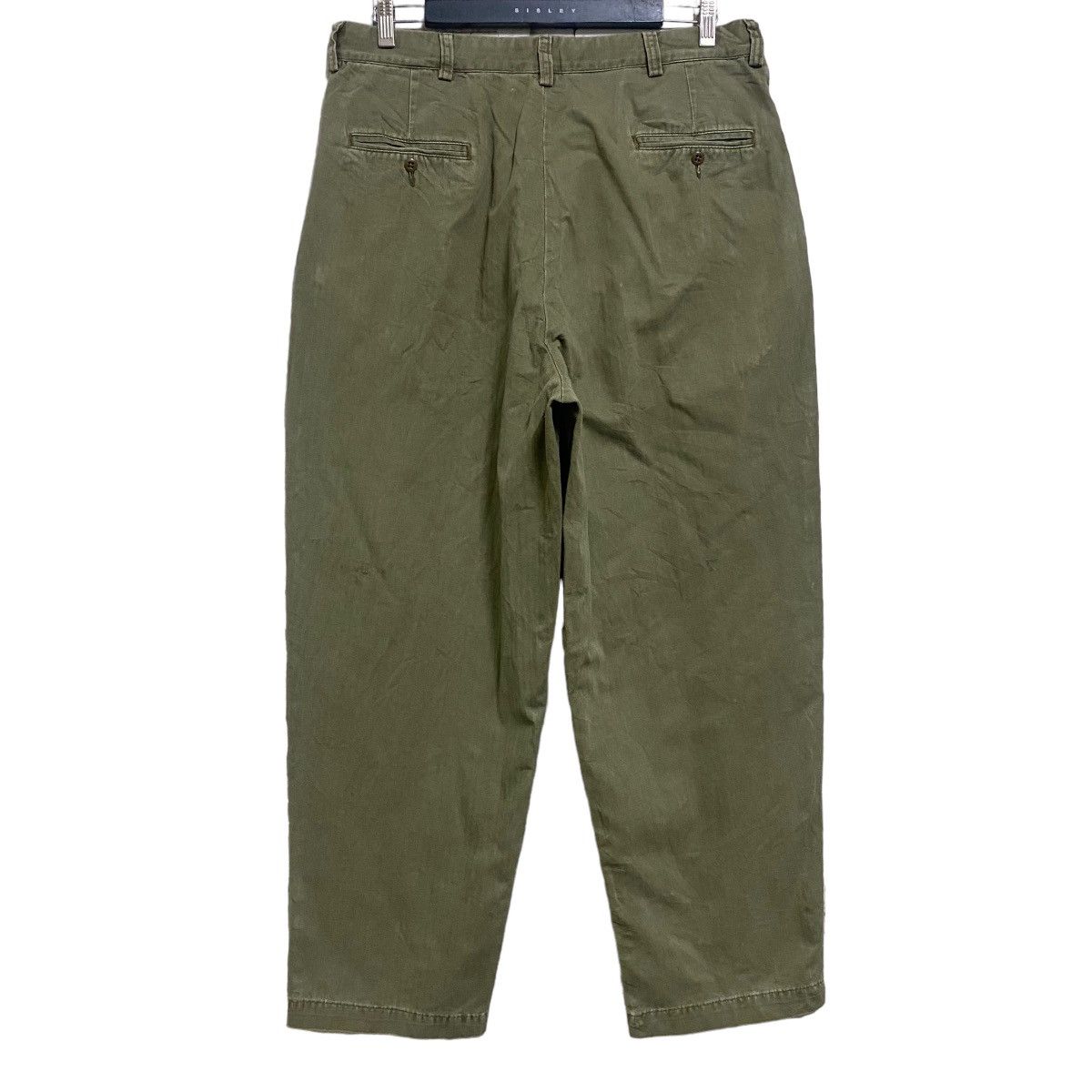 RRL Ralph Lauren Vintage RRL Herringbone Twill Military Pants Made in USA Size US 36 / EU 52 - 2 Thumbnail