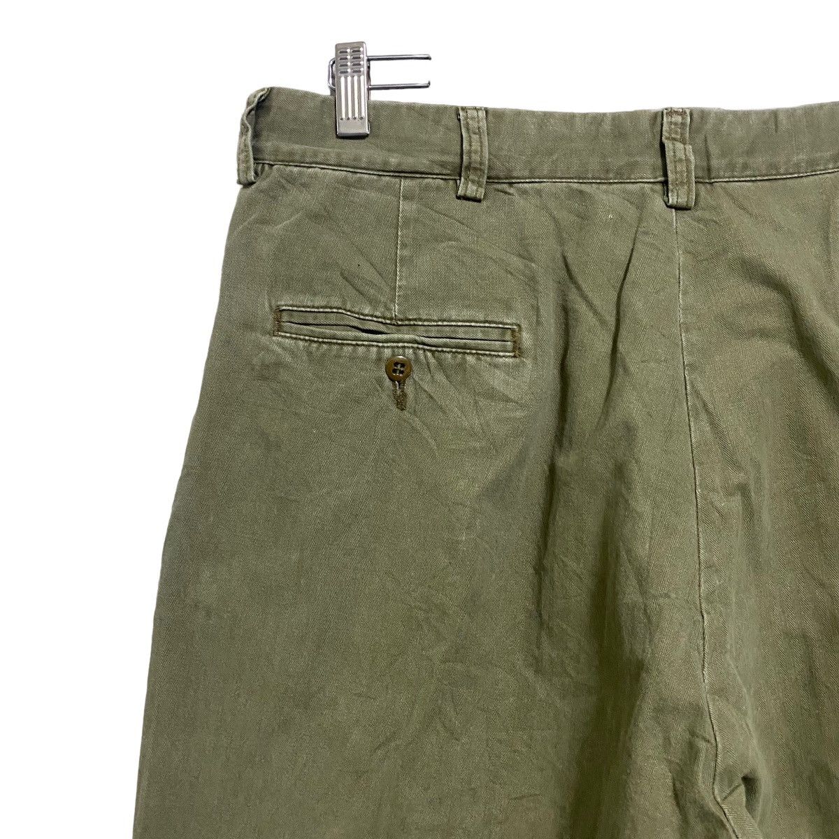 RRL Ralph Lauren Vintage RRL Herringbone Twill Military Pants Made in USA Size US 36 / EU 52 - 8 Thumbnail