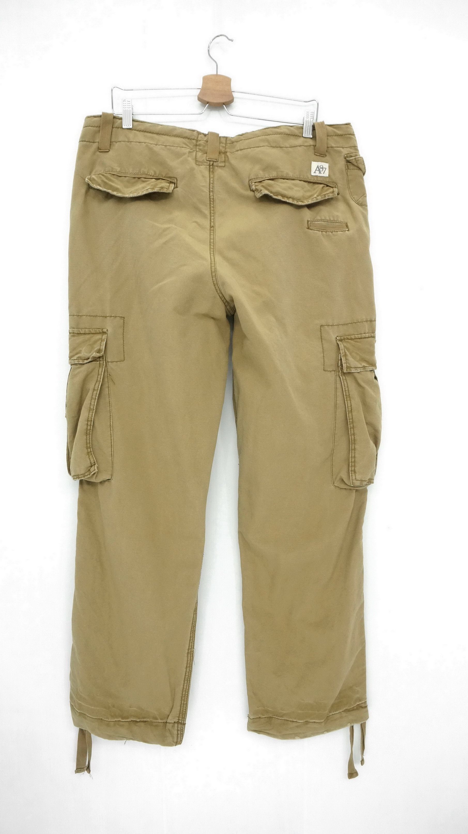 Aeropostale Vintage AEROPOSTALE Worn Cargo Pants Size US 37 - 3 Thumbnail