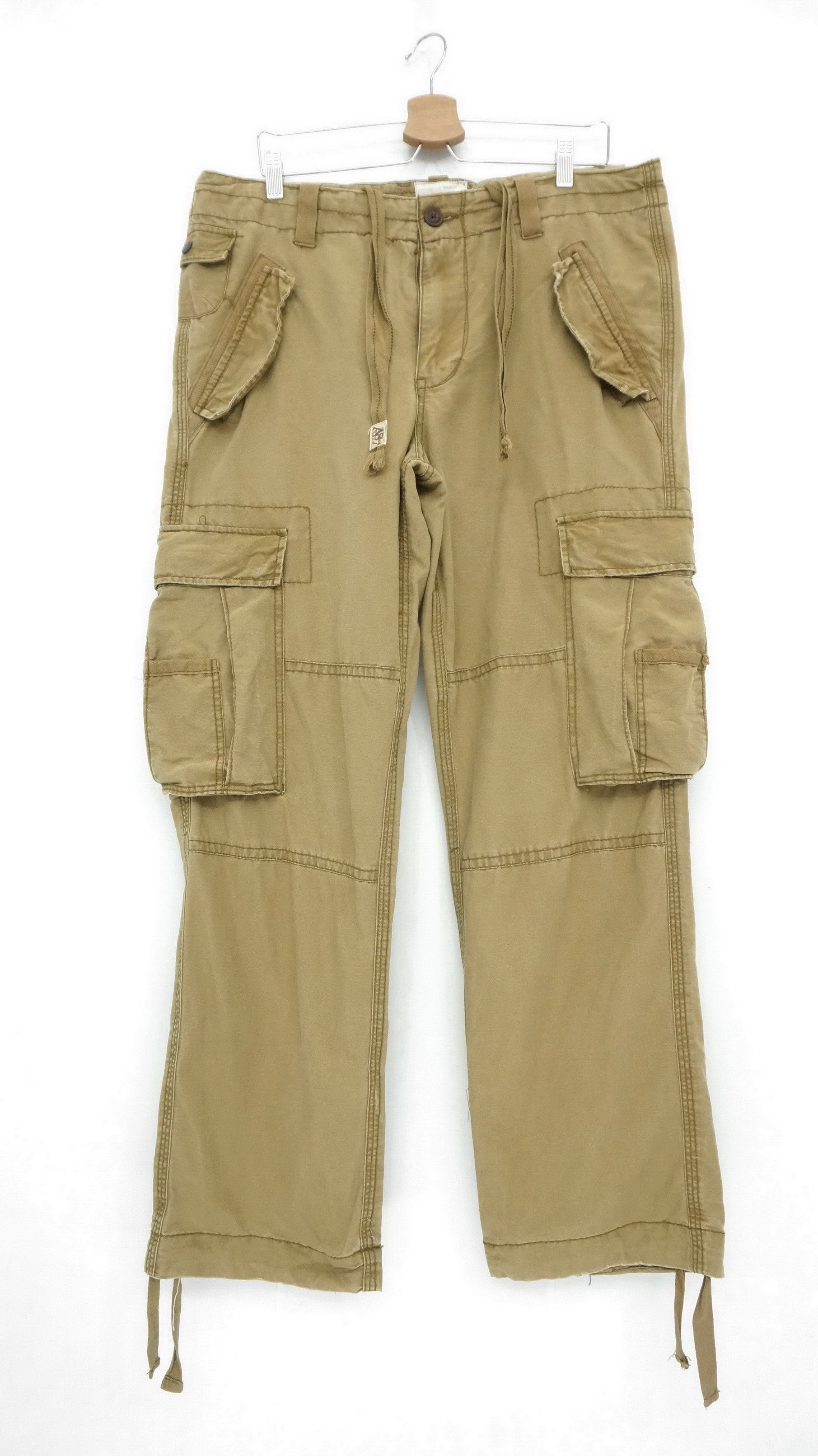 Aeropostale Vintage AEROPOSTALE Worn Cargo Pants Size US 37 - 1 Thumbnail