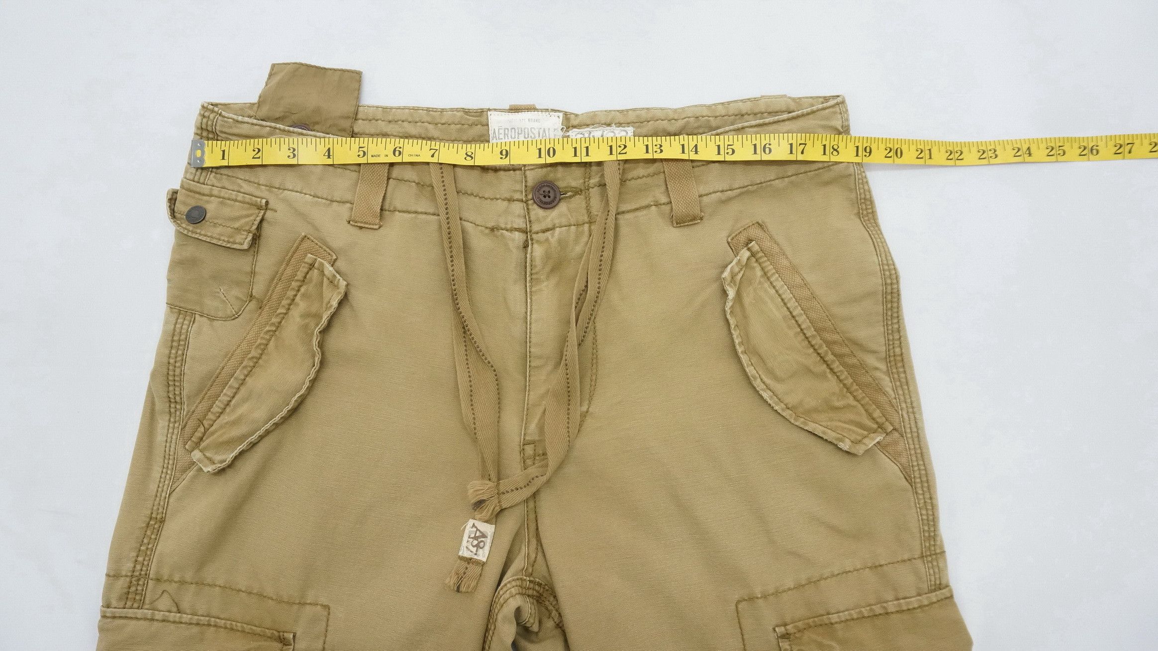 Aeropostale Vintage AEROPOSTALE Worn Cargo Pants Size US 37 - 13 Thumbnail
