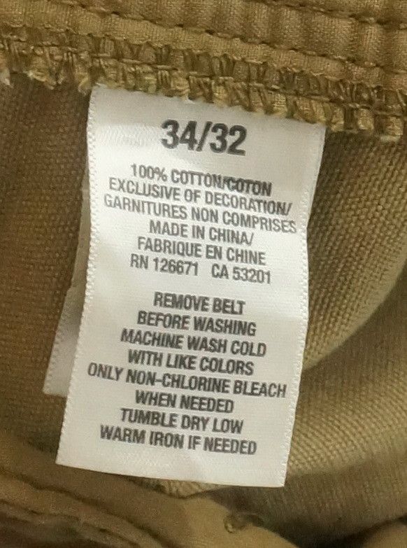 Aeropostale Vintage AEROPOSTALE Worn Cargo Pants Size US 37 - 12 Thumbnail