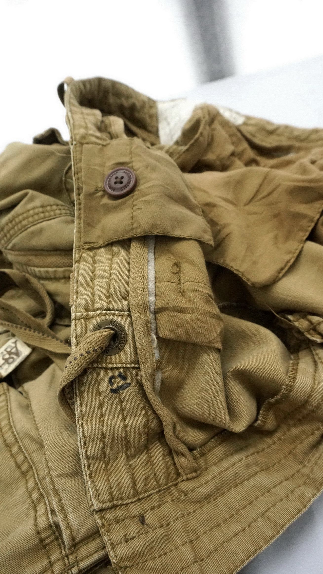 Aeropostale Vintage AEROPOSTALE Worn Cargo Pants Size US 37 - 20 Thumbnail