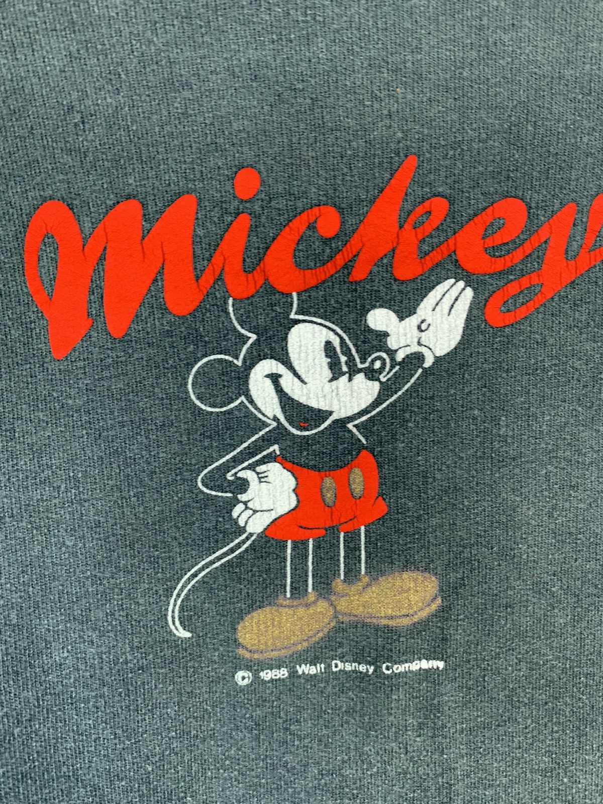 Disney × Vintage Vintage 90s Mickey Mouse Disney Company Sweatshirt Size US M / EU 48-50 / 2 - 14 Thumbnail