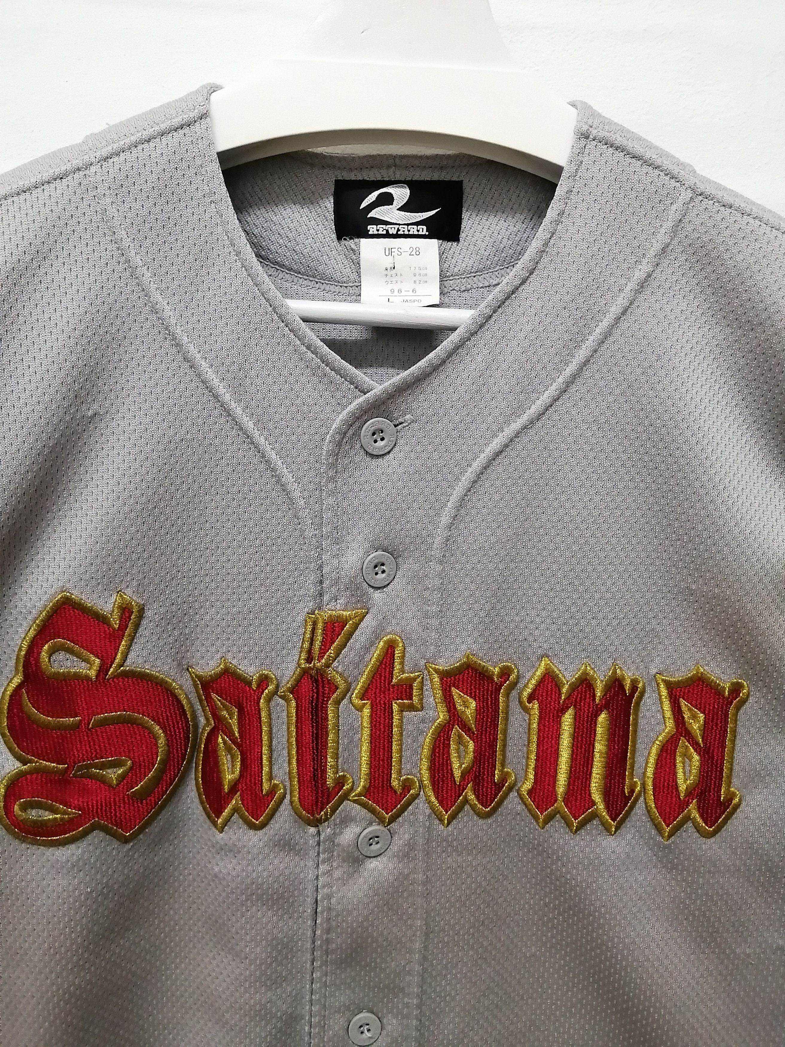 Japanese Brand Vintage Reward Saitama #6 Baseball Jersey Size US L / EU 52-54 / 3 - 6 Thumbnail