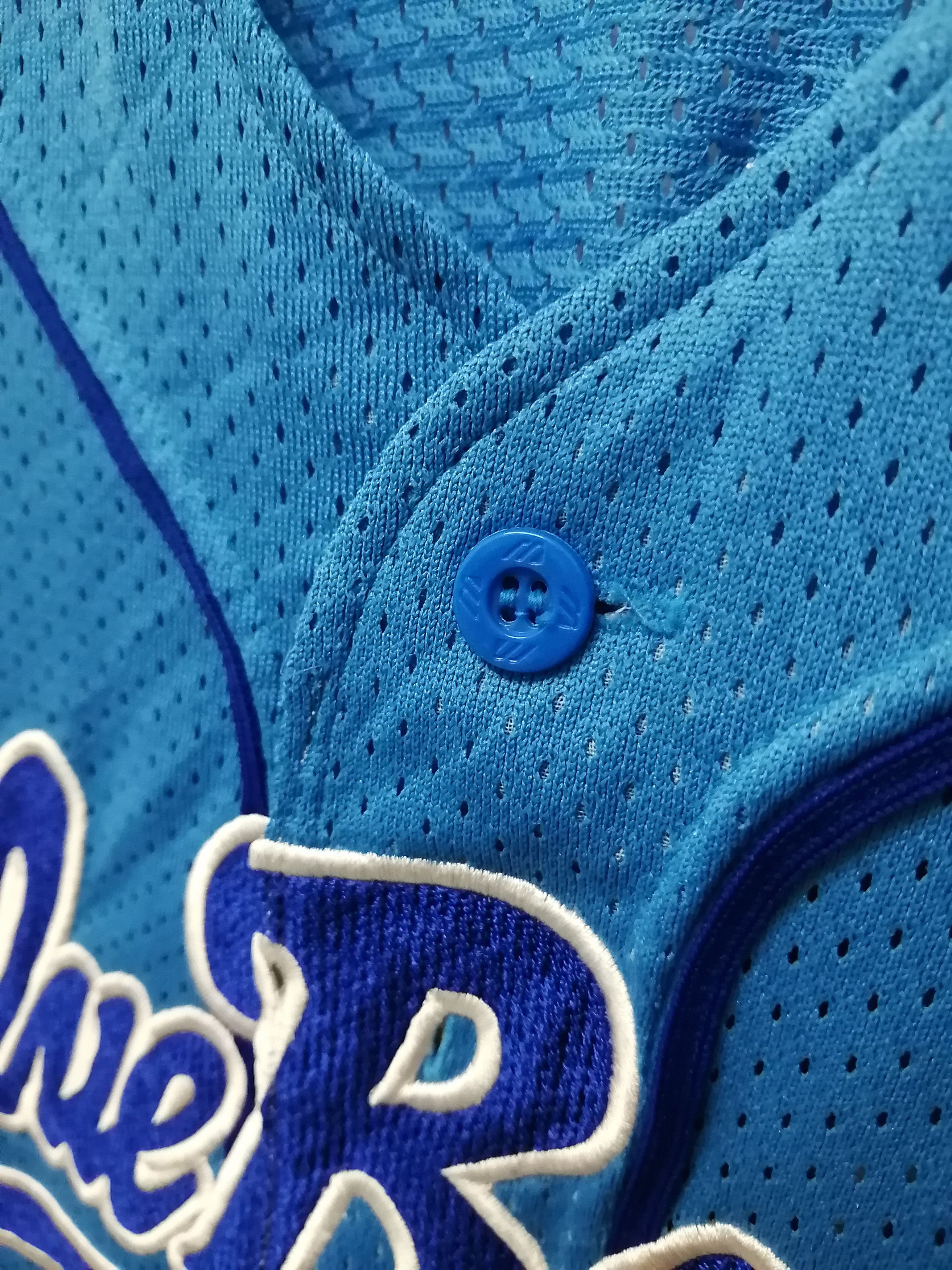 Japanese Brand Vintage Mizuno BlueBacchys #53 Baseball Jersey Size US L / EU 52-54 / 3 - 4 Thumbnail