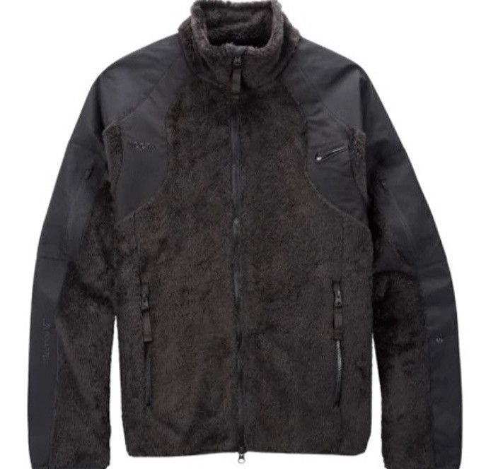 image of Nike Nocta Ovo Polar Fleece Jacket Zip-Up XL in Black, Men's