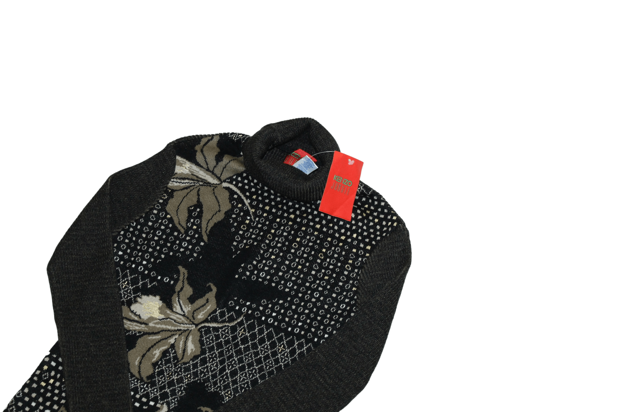 Kenzo Kenzo Jungle Rollneck Floral Wool Blend Knitted Sweater Size M / US 6-8 / IT 42-44 - 5 Thumbnail