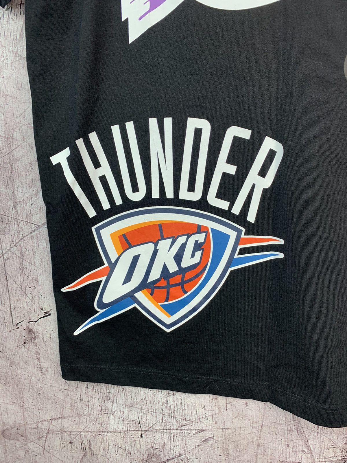 NBA × Vintage Vintage NBA Teams Lakers Miami Heat Thunder T Shirt Size US L / EU 52-54 / 3 - 3 Thumbnail
