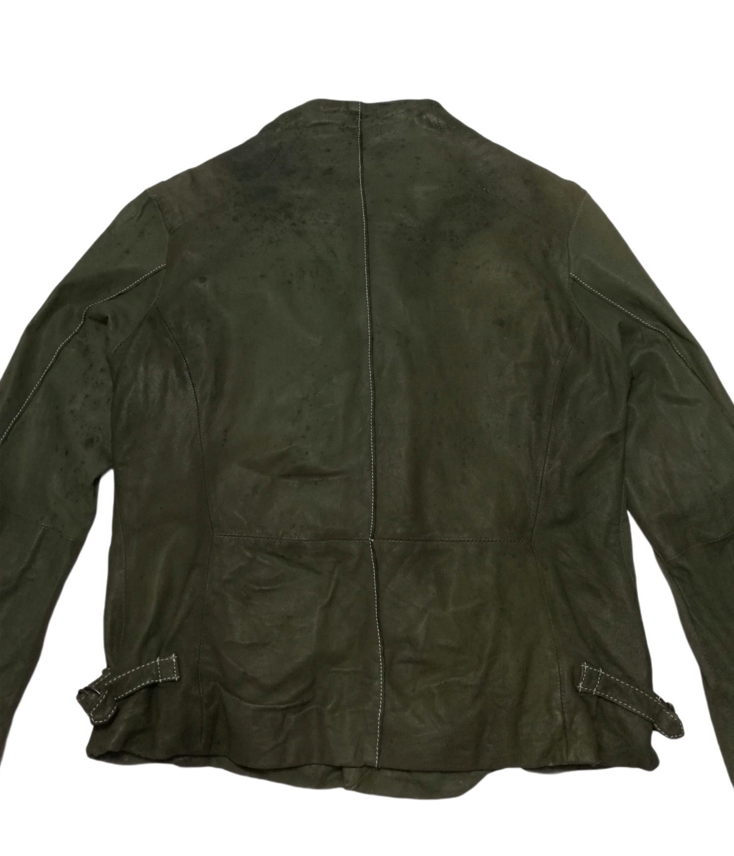 Japanese Brand × Johnbull 🔥GRAIL RARE!!! Johnbull Japan Leather Bikers Zipper Jacket Size US XS / EU 42 / 0 - 17 Thumbnail