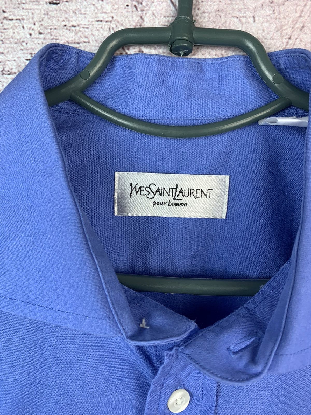 Yves Saint Laurent Vintage YSL Yves Saint Laurent Shirt Size US L / EU 52-54 / 3 - 3 Thumbnail