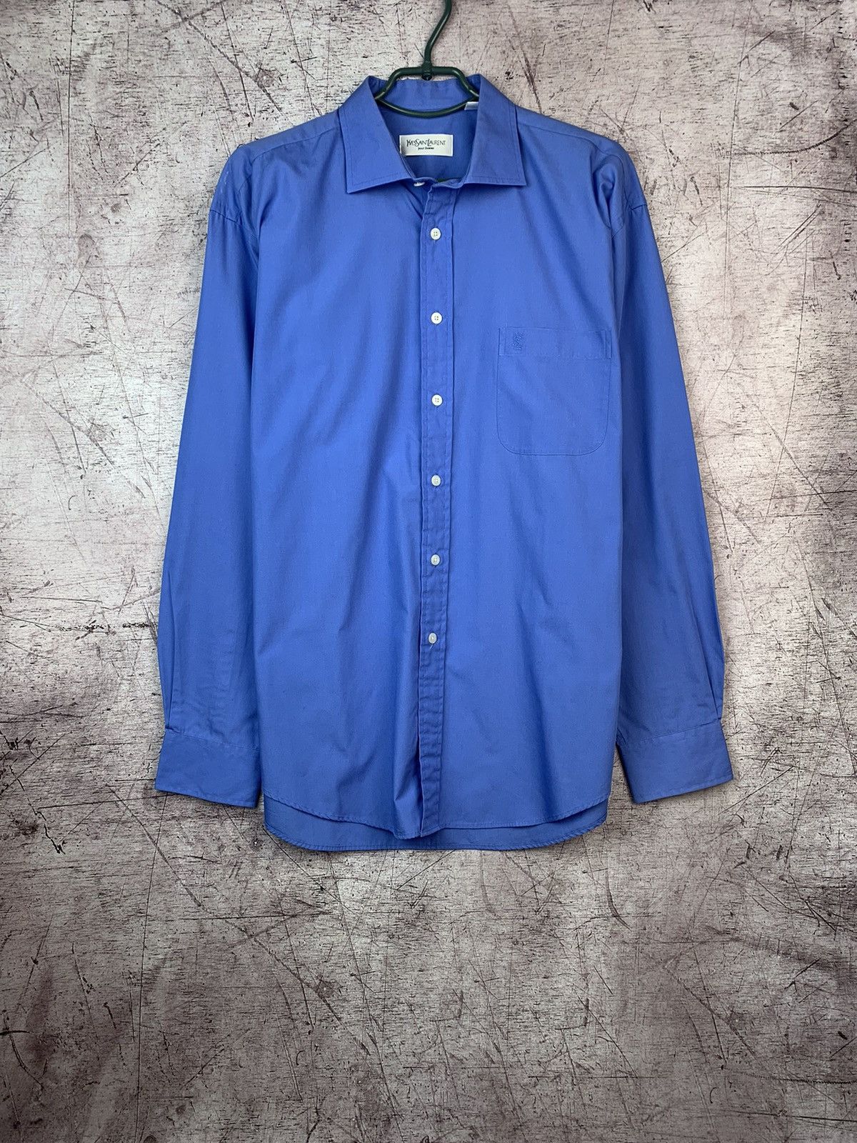 Yves Saint Laurent Vintage YSL Yves Saint Laurent Shirt Size US L / EU 52-54 / 3 - 1 Thumbnail