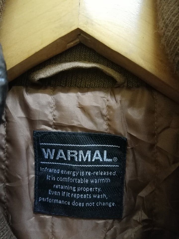 Japanese Brand Rare🔥 Japanese Warmal Vest Puffer Brown (c27) Size US L / EU 52-54 / 3 - 5 Thumbnail