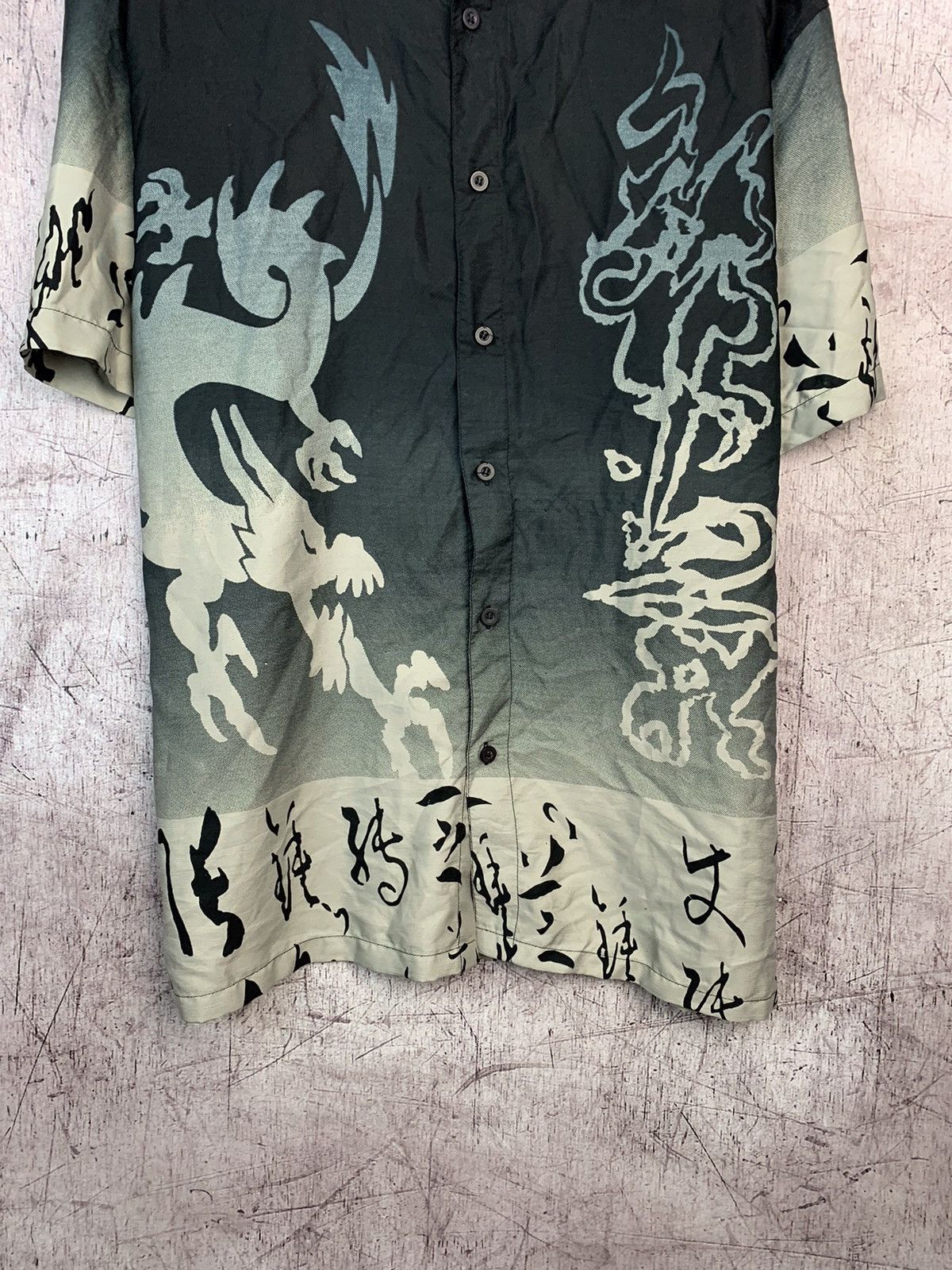Japanese Brand Vintage Japanese Dragon Asian Shirt Size US XL / EU 56 / 4 - 3 Thumbnail