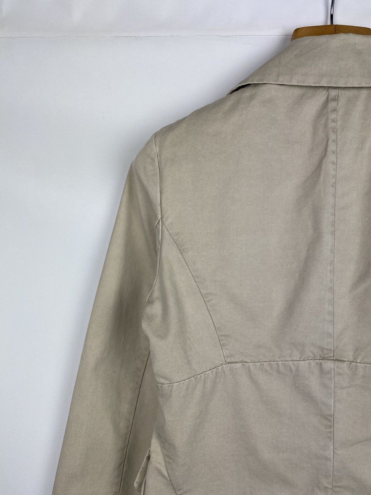Moncler VTG Moncler ladies blazer jacket pea coat size 3 Beige Size M / US 6-8 / IT 42-44 - 23 Thumbnail