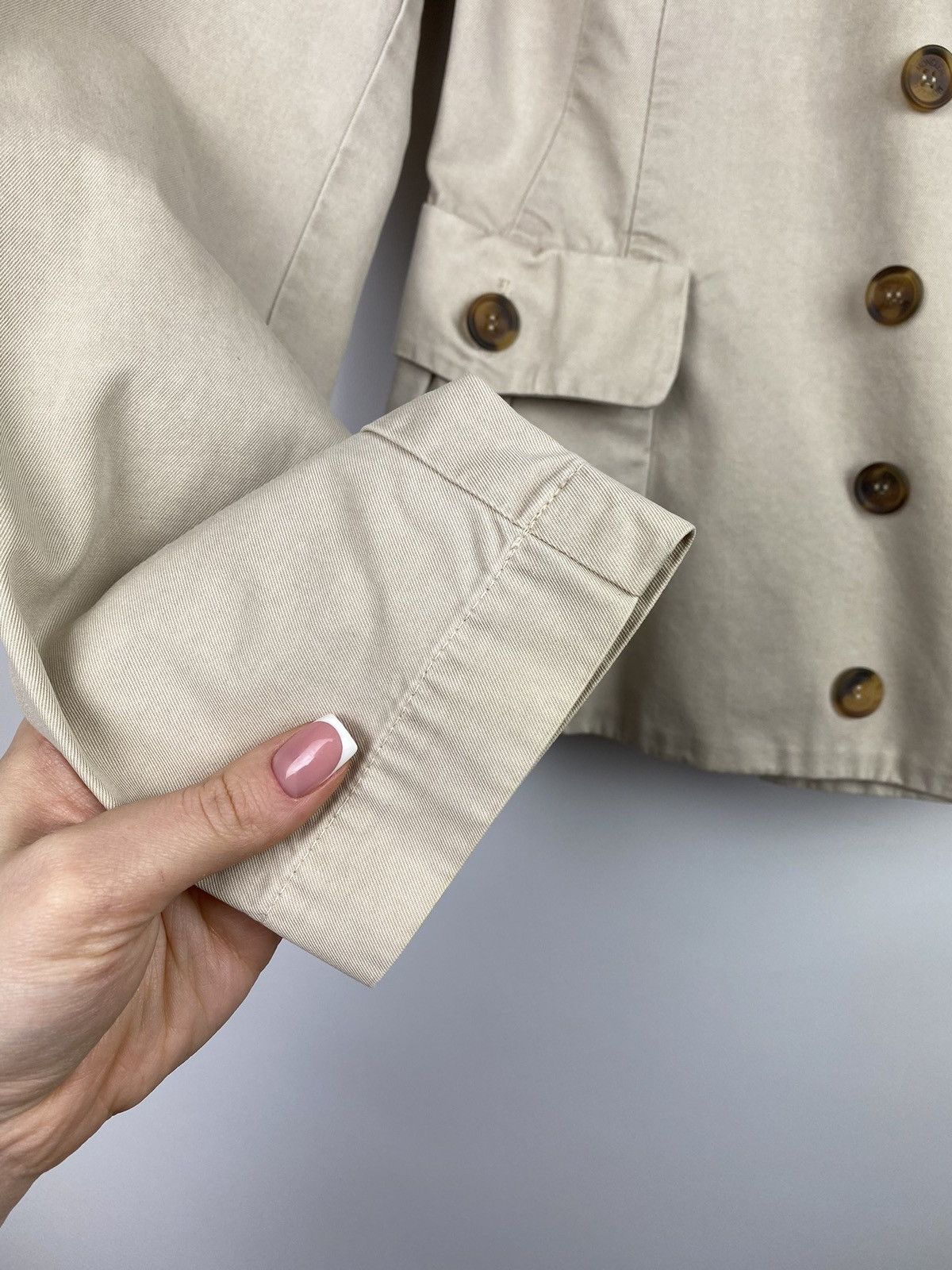 Moncler VTG Moncler ladies blazer jacket pea coat size 3 Beige Size M / US 6-8 / IT 42-44 - 8 Thumbnail