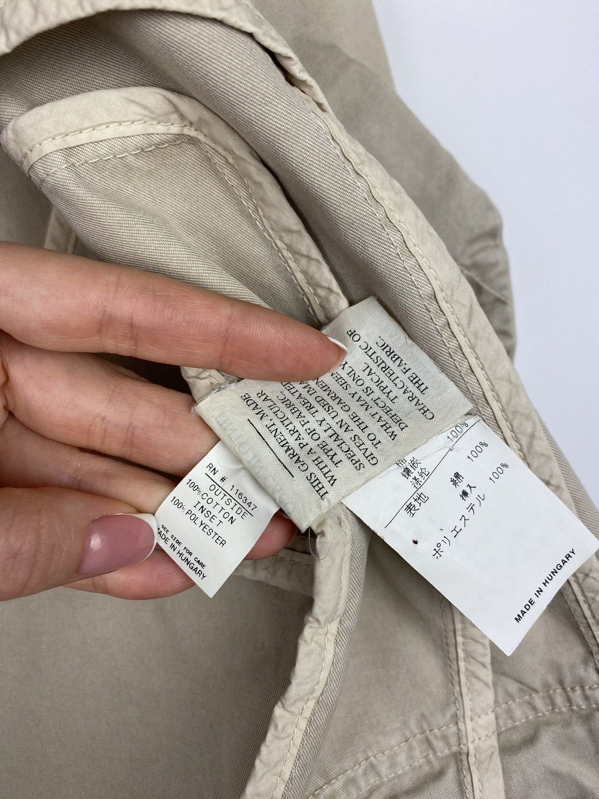 Moncler VTG Moncler ladies blazer jacket pea coat size 3 Beige Size M / US 6-8 / IT 42-44 - 20 Thumbnail