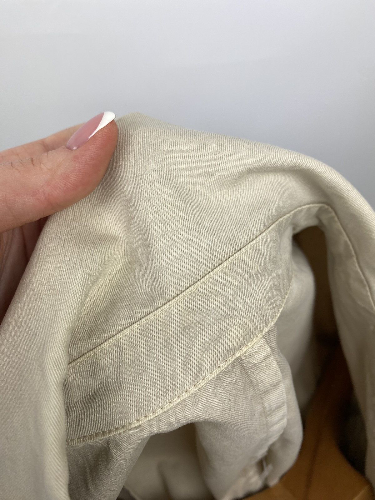 Moncler VTG Moncler ladies blazer jacket pea coat size 3 Beige Size M / US 6-8 / IT 42-44 - 21 Thumbnail