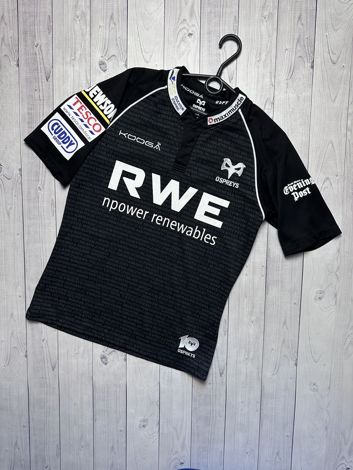 Vintage Ospreys rugby jersey kooga size M