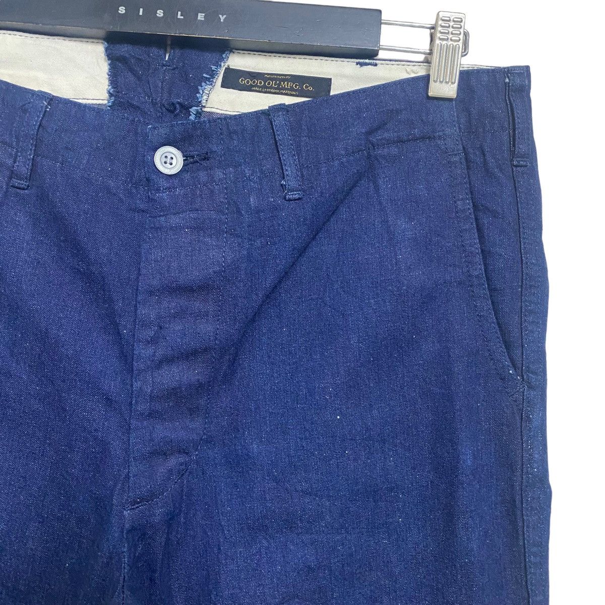 Orslow Good OL MFG.Co Indigo Denim Trouser Size US 33 - 6 Thumbnail