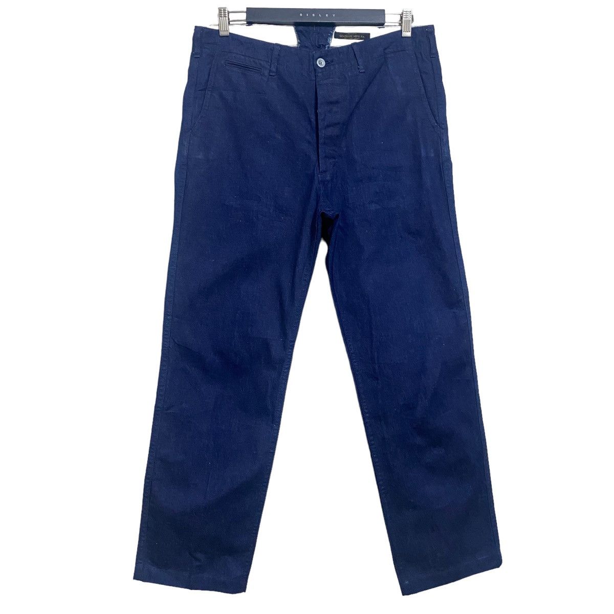 Orslow Good OL MFG.Co Indigo Denim Trouser Size US 33 - 3 Thumbnail