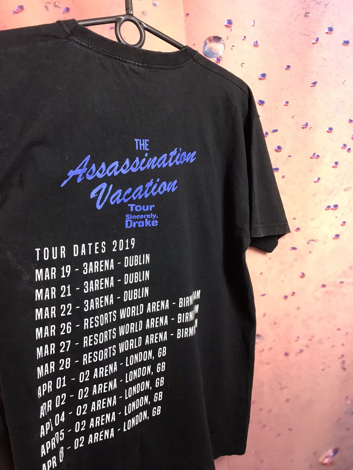 Band Tees Drake Assassination Vacation Tour rap band tour tee Size US L / EU 52-54 / 3 - 5 Thumbnail