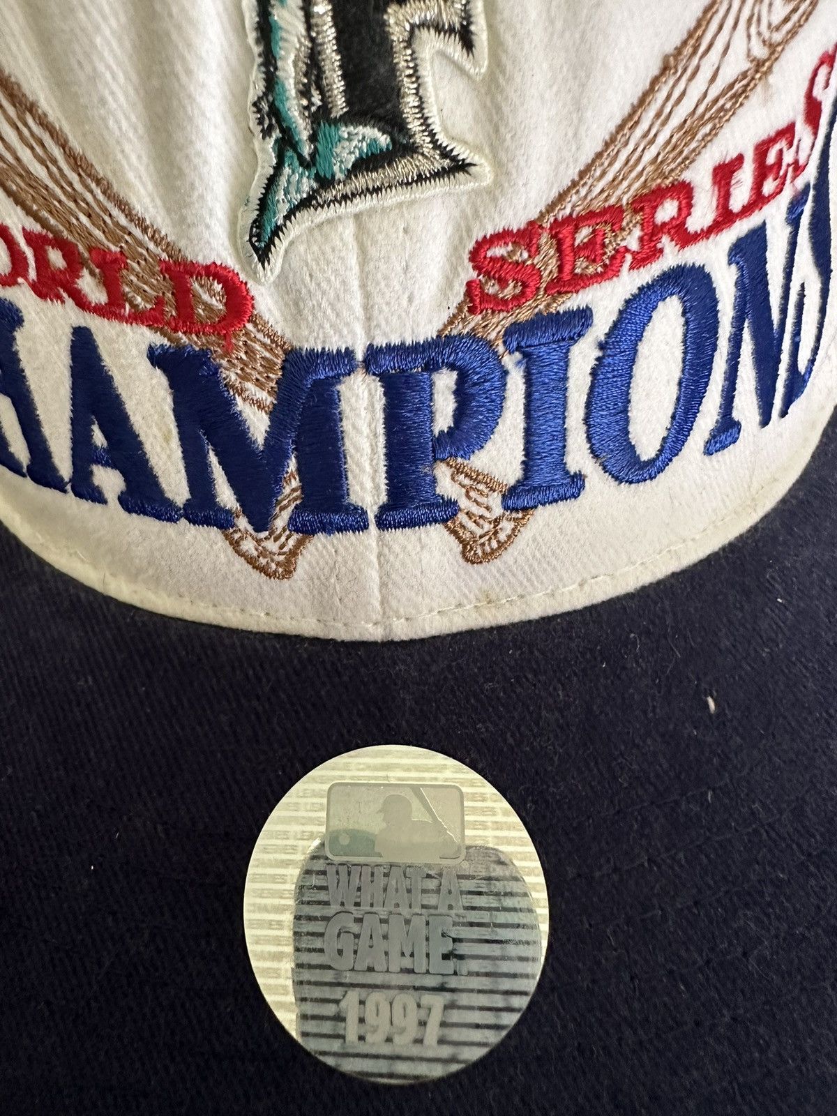 MLB × Starter × Vintage Vintage Florida Marlins starter World Series hat Size ONE SIZE - 3 Thumbnail