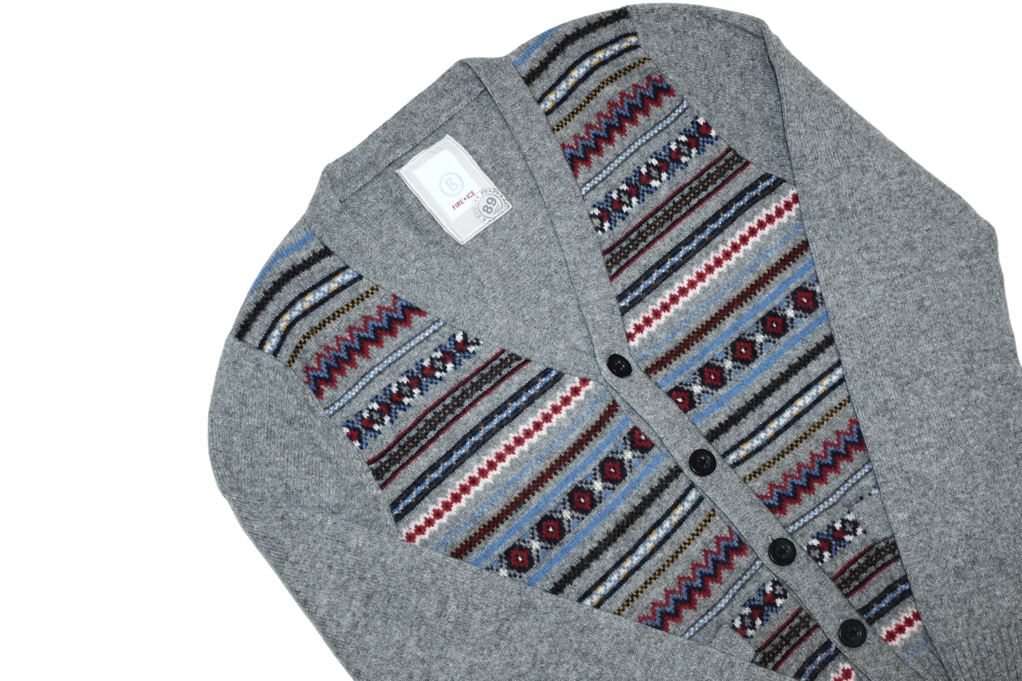 Bogner Fire+Ice Native Patterned Buttons Cardigan