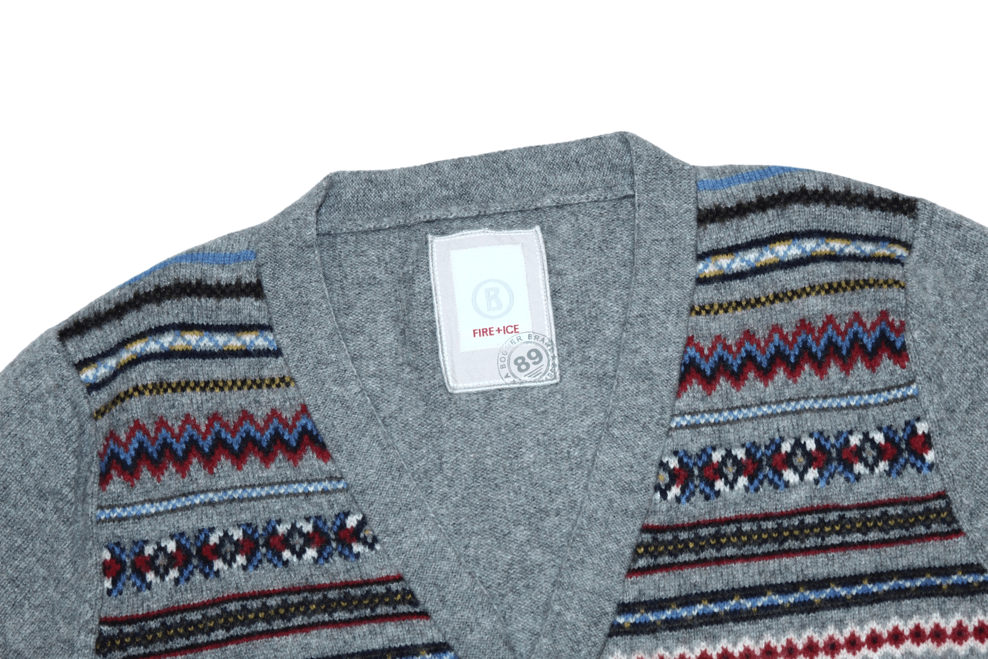 Bogner Fire+Ice Native Patterned Buttons Cardigan