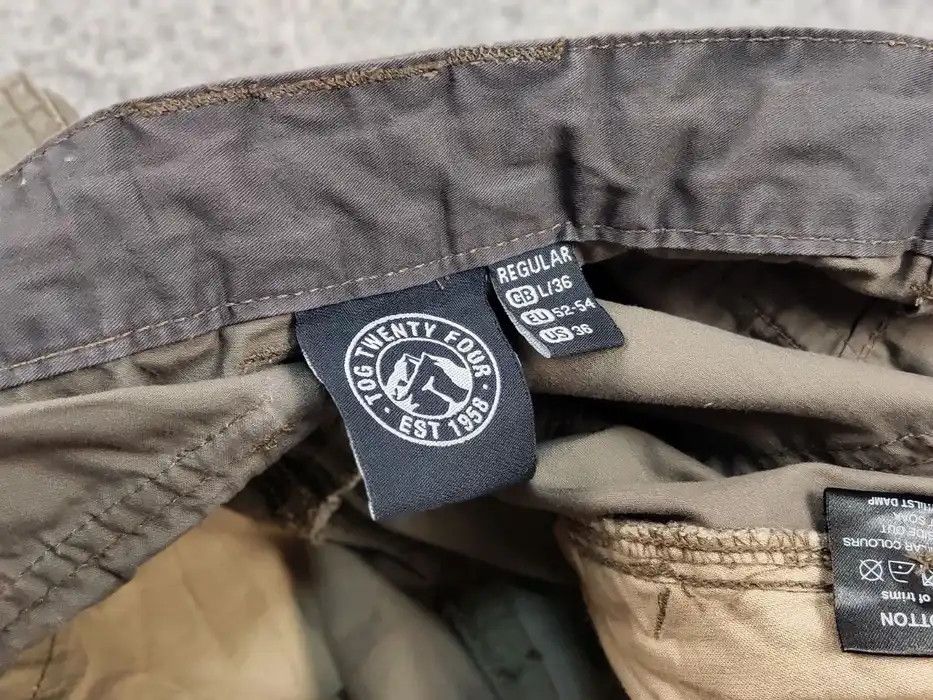 Japanese Brand Vintage Cargo Pants Travis Scott Japan Zip Pocket Olive Size US 36 / EU 52 - 9 Thumbnail