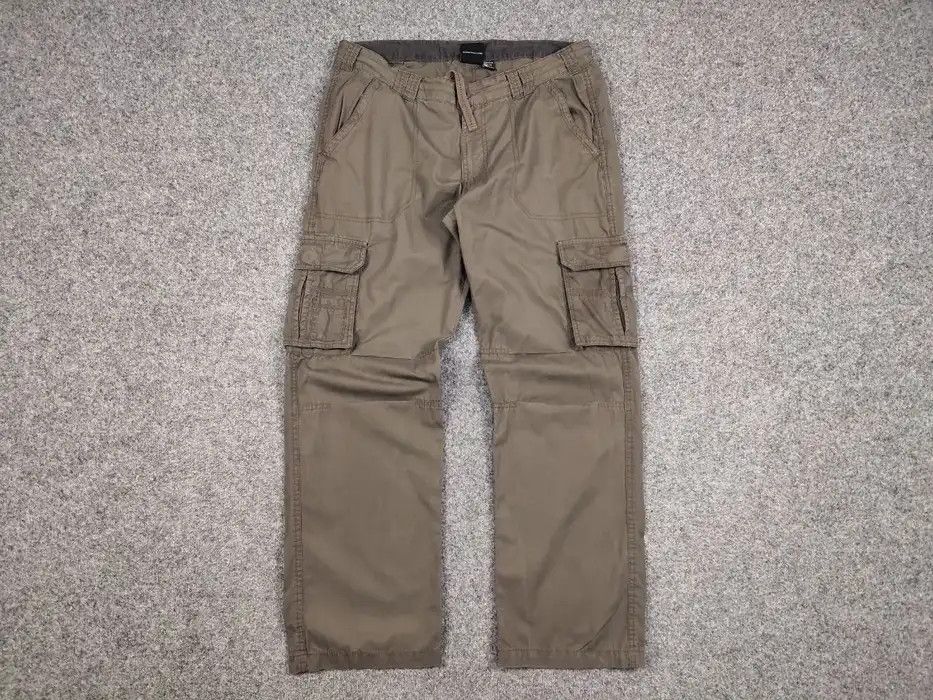 Japanese Brand Vintage Cargo Pants Travis Scott Japan Zip Pocket Olive Size US 36 / EU 52 - 6 Thumbnail