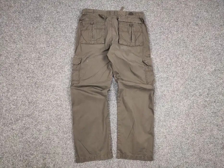 Japanese Brand Vintage Cargo Pants Travis Scott Japan Zip Pocket Olive Size US 36 / EU 52 - 7 Thumbnail