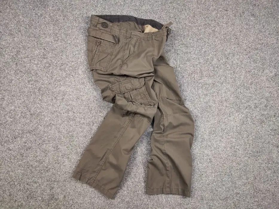 Japanese Brand Vintage Cargo Pants Travis Scott Japan Zip Pocket Olive Size US 36 / EU 52 - 8 Thumbnail