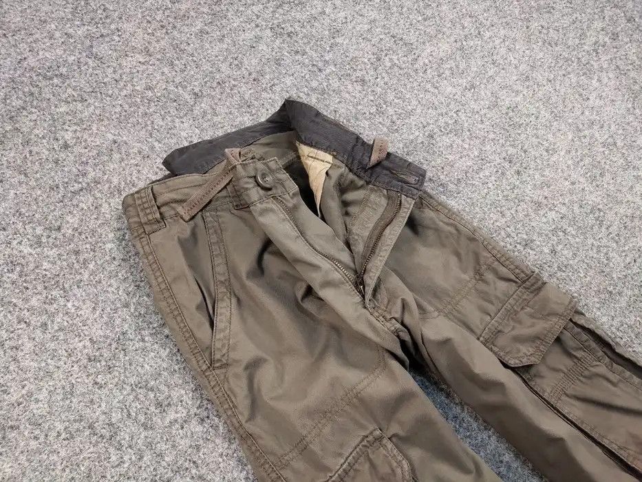 Japanese Brand Vintage Cargo Pants Travis Scott Japan Zip Pocket Olive Size US 36 / EU 52 - 5 Thumbnail