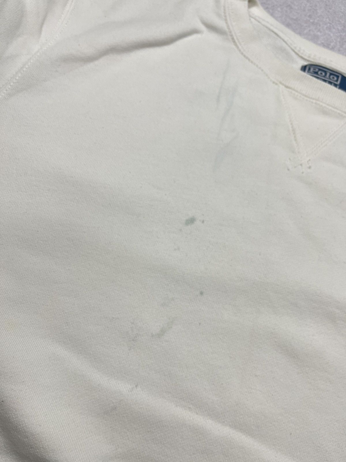 Vintage Polo Ralph Lauren Sweatshirt White Rugby