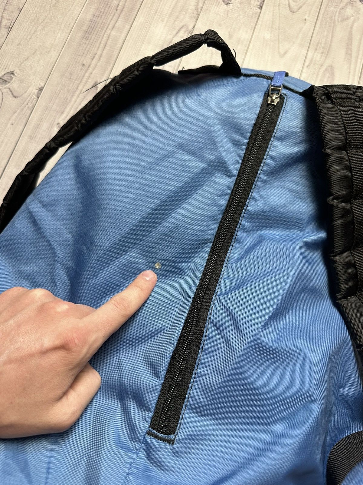 Vintage Vintage Nike ACG Backpack blue rare bag Size ONE SIZE - 5 Thumbnail