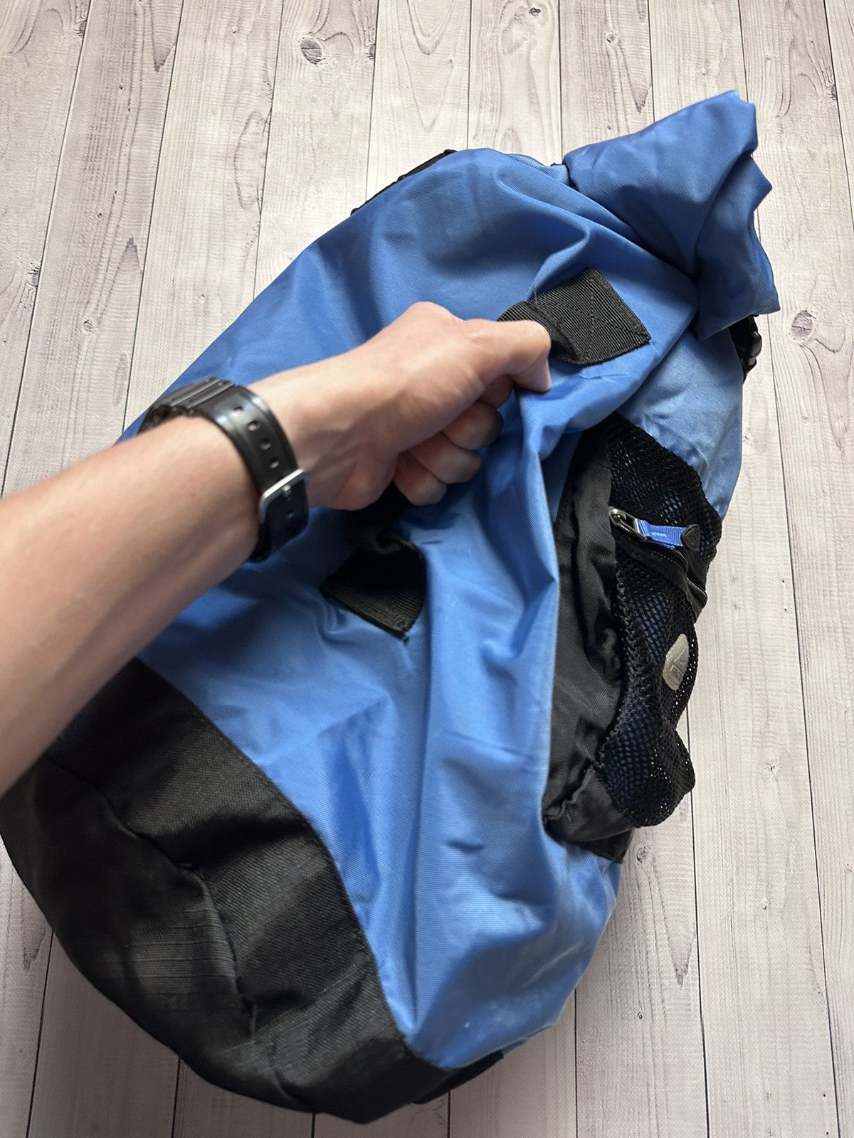 Vintage Vintage Nike ACG Backpack blue rare bag Size ONE SIZE - 3 Thumbnail