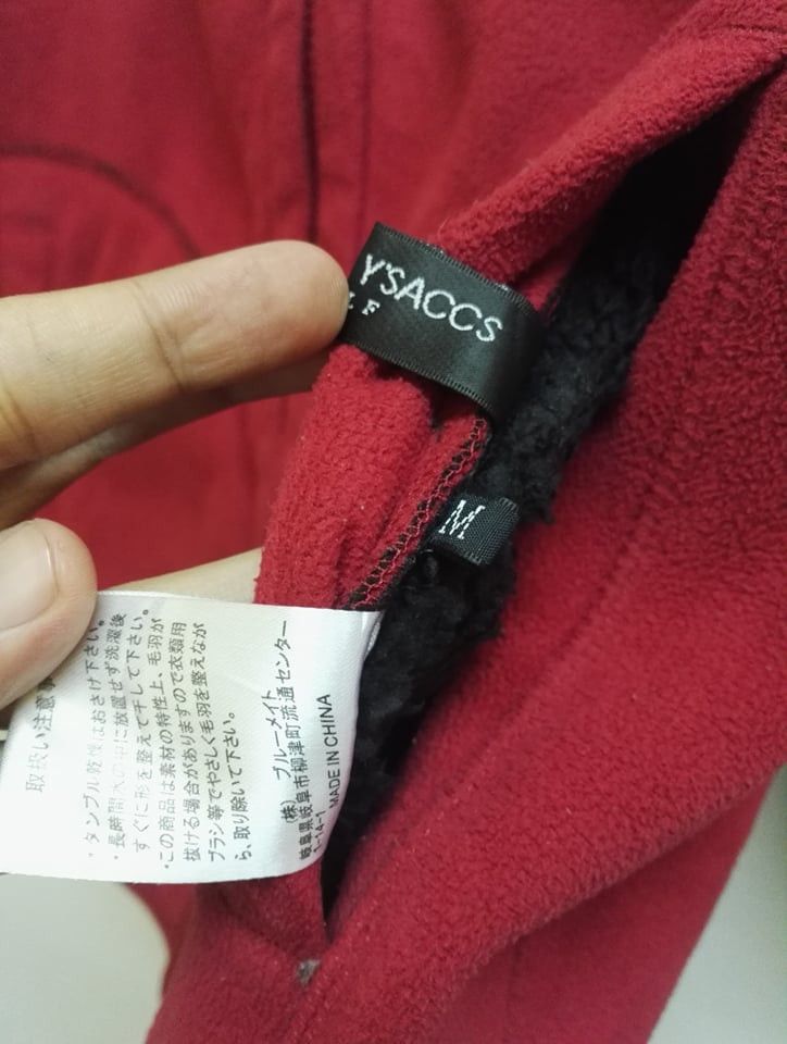 Y's 🔥STEALS🔥 Sacsny Ysaccs by Yohji Yamamoto Fleece Reversible Size US M / EU 48-50 / 2 - 9 Thumbnail